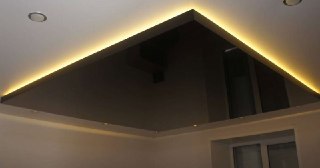 Натяжной потолок с подсветкой Солнечногорск, цена от 2128 руб.