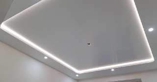 Светодиодные натяжные потолки Солнечногорск, цена от 1565 руб.